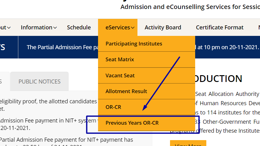 Jee Advanced 2016 Opening And Closing Ranks JEE Main Expected Cut Off Marks 2022 – Previous Year’s Opening